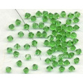 Wholesale Peridot Crystal Bicone beads,cheap bicone beads